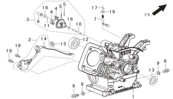 MITM  1-0262 engine repair parts